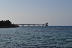 pier on the sea