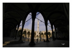 SULTAN AHMET CAMİİ AVLUSU